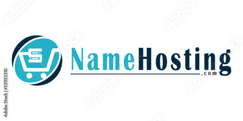 House hosting server storage data smart tech vector logo design, Creative home quick transfer tech logo design