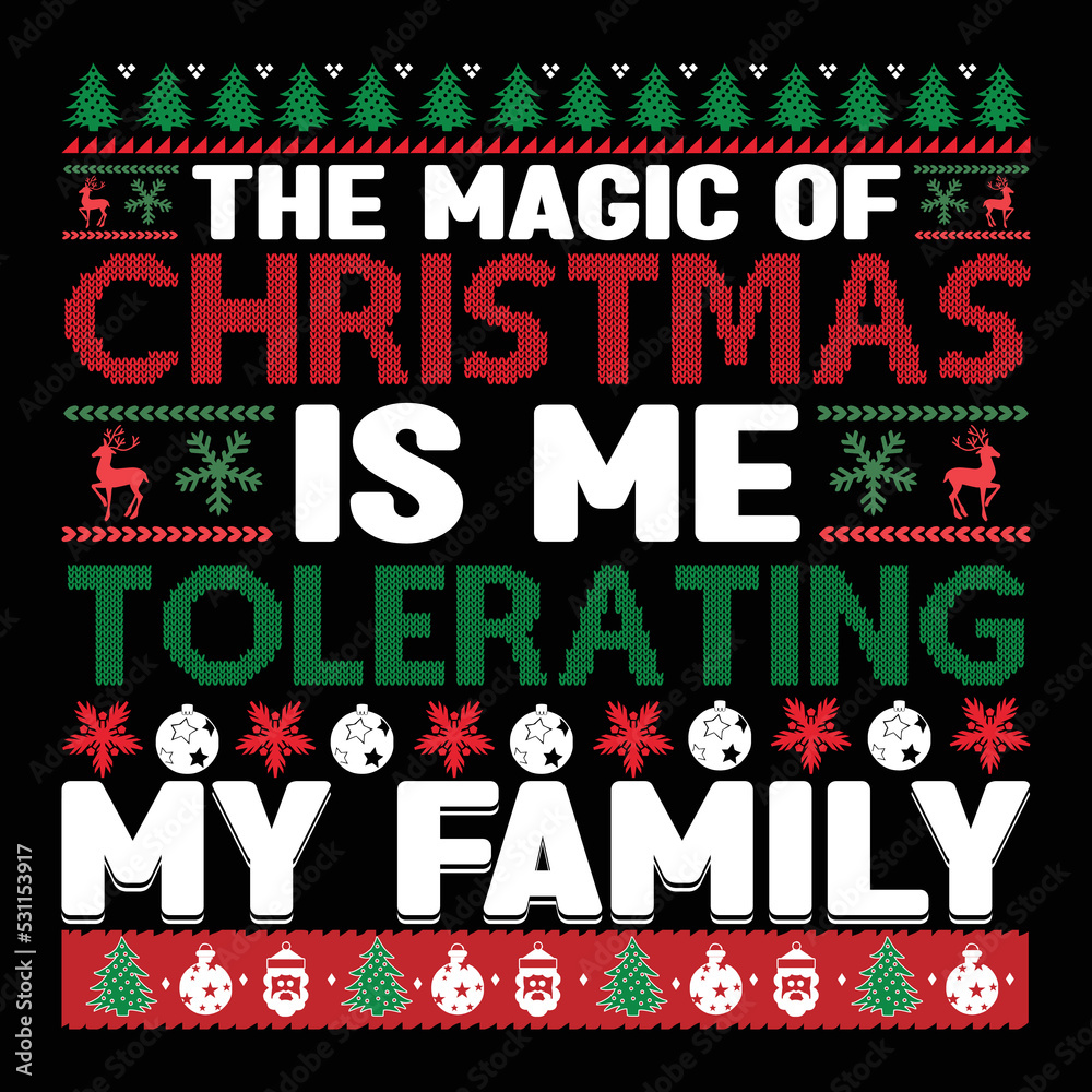 Christmas t shirt design vector Christmas t shirt design vector
