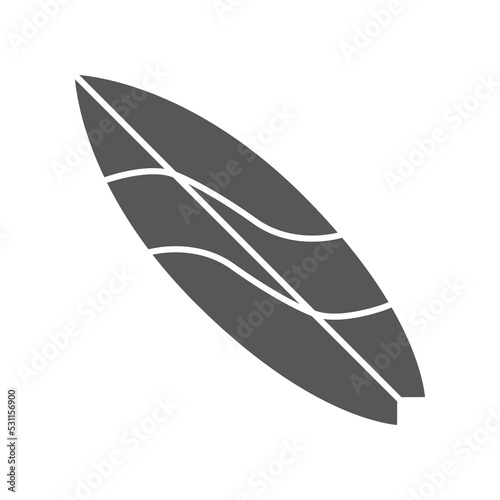 Ride sea wave with your Surfboard for water sport. Sea extreme sport pattern. surf Longboard Shape Equipment for Surfing. surfing board icon. Vector illustration filled outline style. EPS10