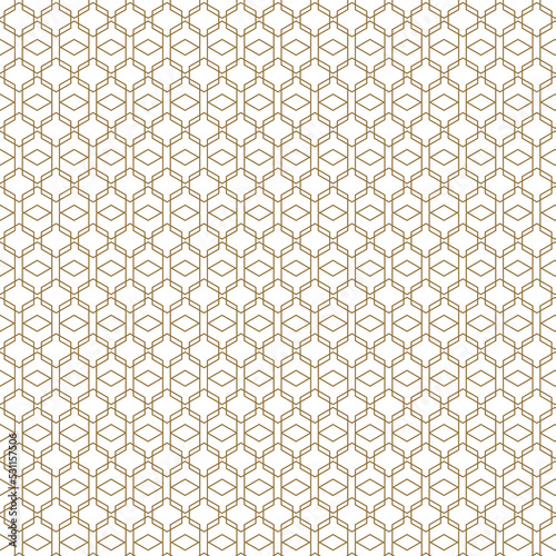 Geometric Seamless vector pattern background. Square shape. Clean, modern and elegant style