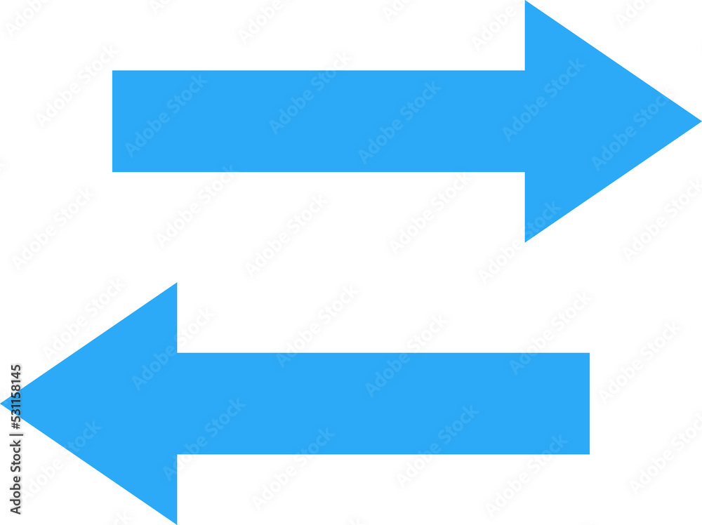 blue clean icon of data transformation. blue clean icon of data transformation.