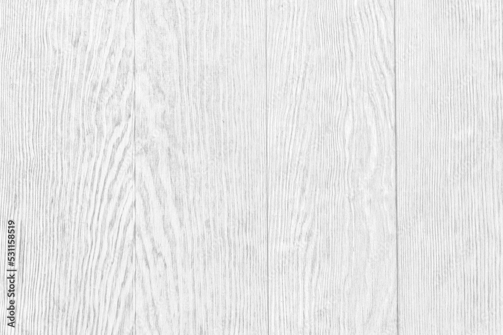 Obraz premium Empty plank white wooden wall texture background. White wood background. Rustic wooden wall texture background.