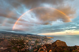 Rainbow over Funchal, Madeira
