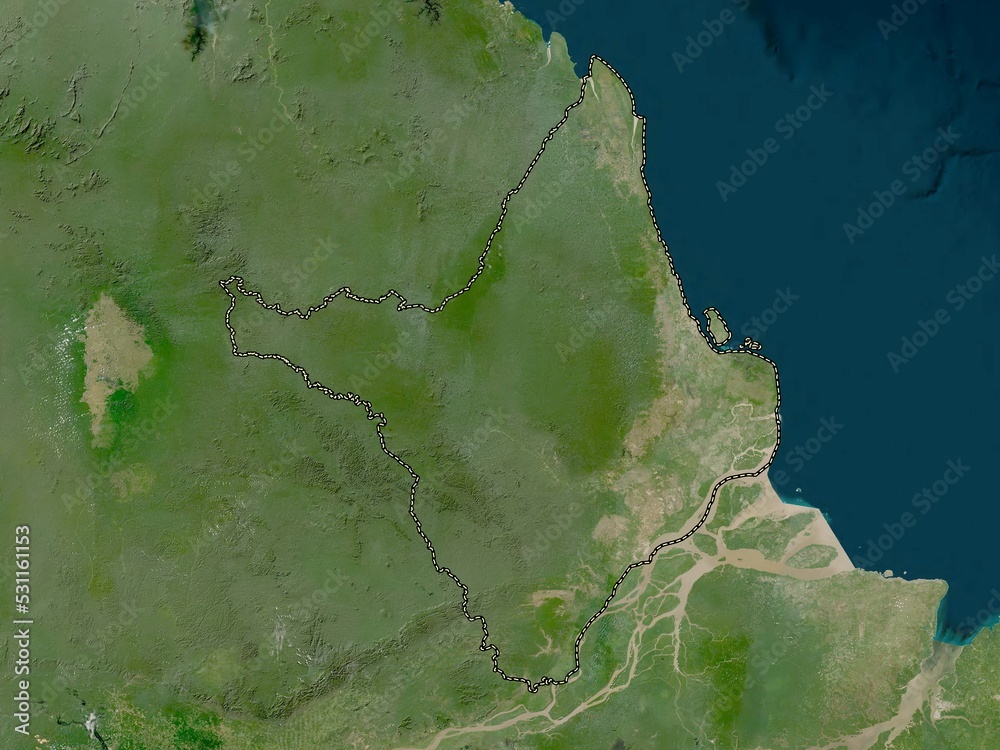 Amapa, Brazil. Low-res satellite. No legend Amapa, Brazil. Low-res satellite. No legend
