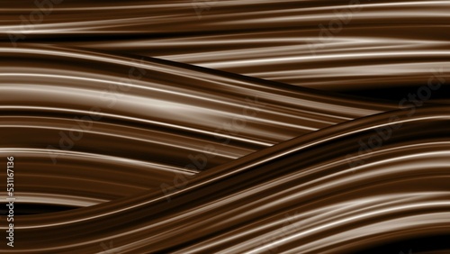 Simple mixed chocolate liquid style CG background