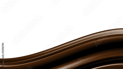 Simple mixed chocolate liquid style CG background