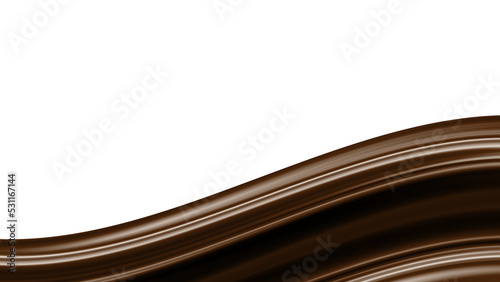 Simple mixed chocolate liquid style CG background