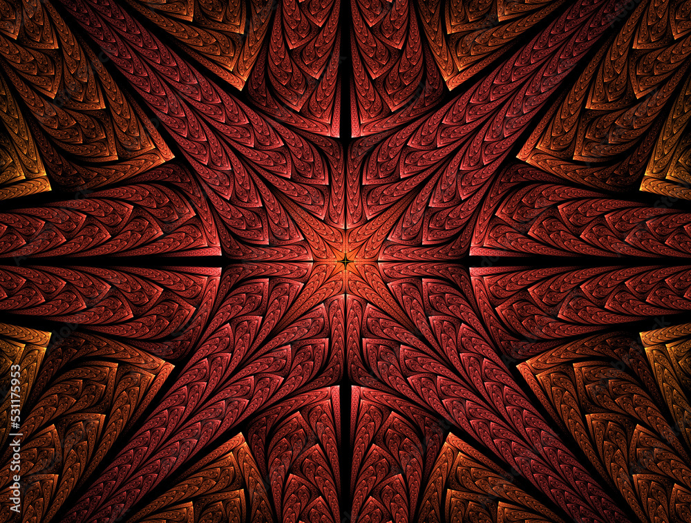 Imaginatory fractal abstract background Image Imaginatory fractal abstract background Image