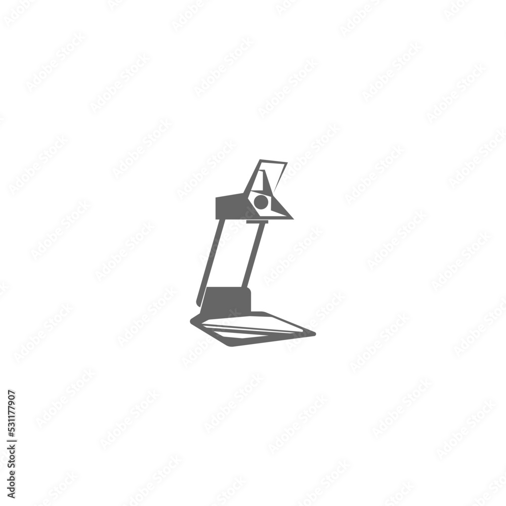 Overhead projector icon design Overhead projector icon design