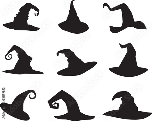 halloween hat silhouette