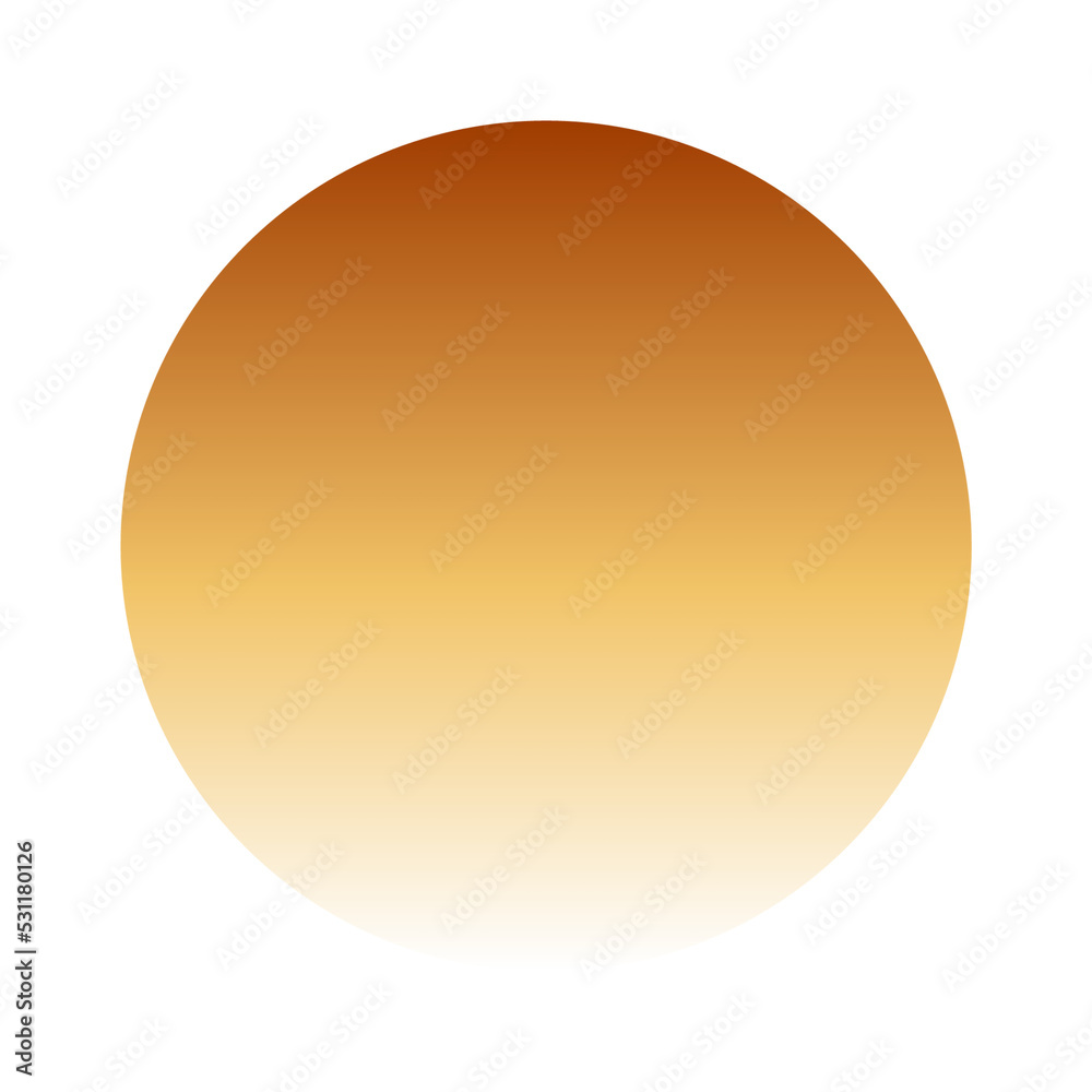 Orange gradient color design illustration