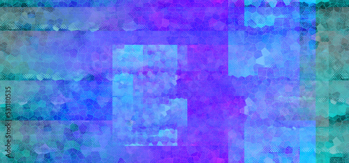 Abstract glitch art texture background image.