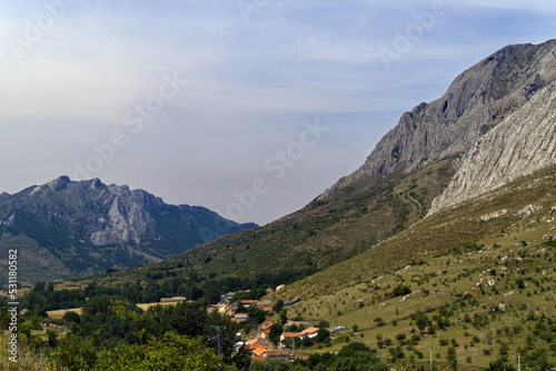 Spain - Mountain Pass from Oviedo to León