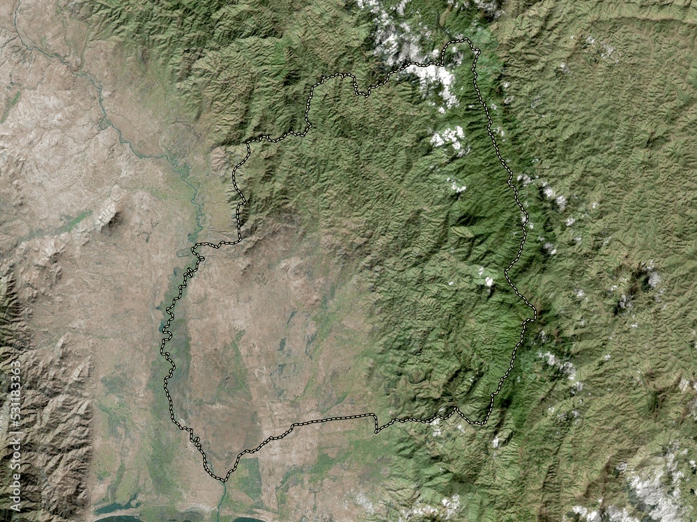 Bubanza, Burundi. High-res satellite. No legend Bubanza, Burundi. High-res satellite. No legend