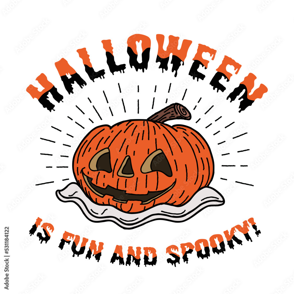 Fototapeta premium Halloween is fun and spooky! vector