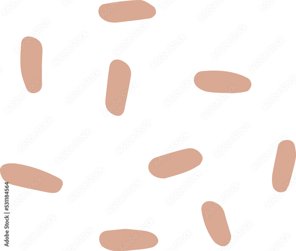 Abstract dotted organic shape vector illustration Abstract dotted organic shape vector illustration