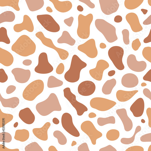 organic shape seamless pattern