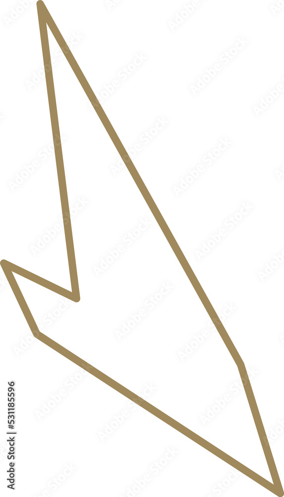 Abstract geometric shape Abstract geometric shape