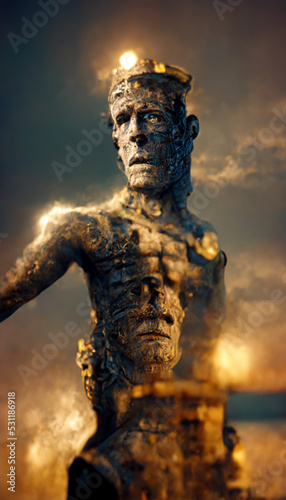 Colossus of Rhodes artistic rendition