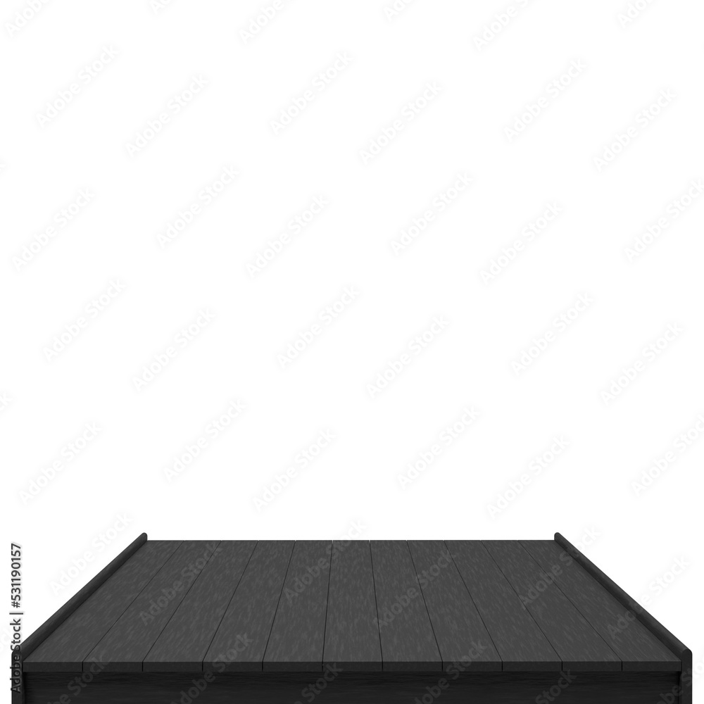 Fototapeta premium beautiful wood board 3d render for design