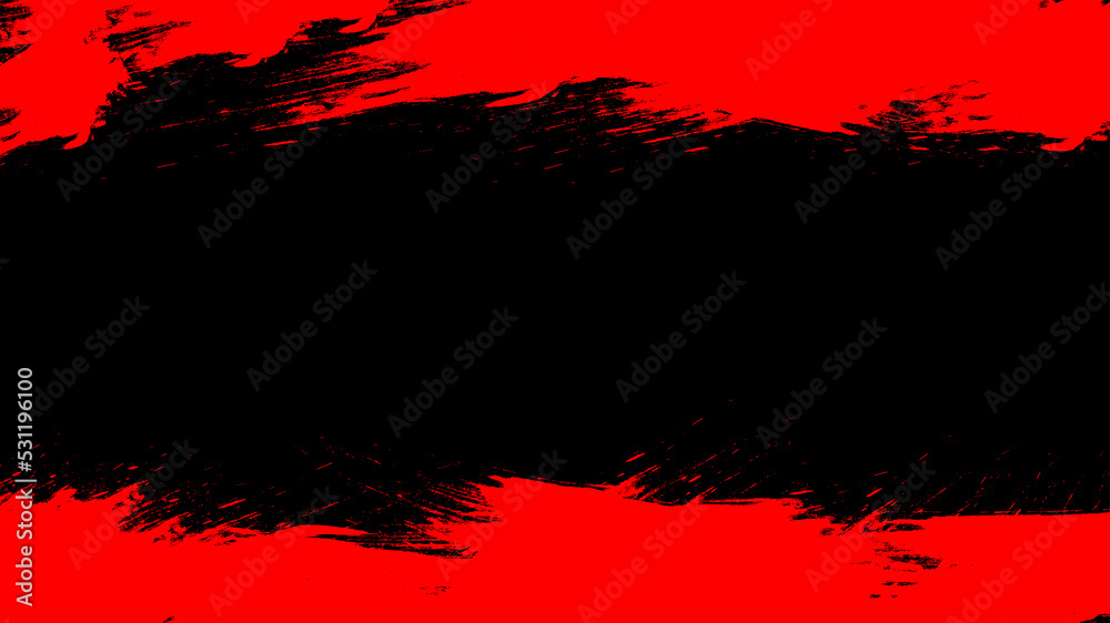 Abstract black and red grunge background