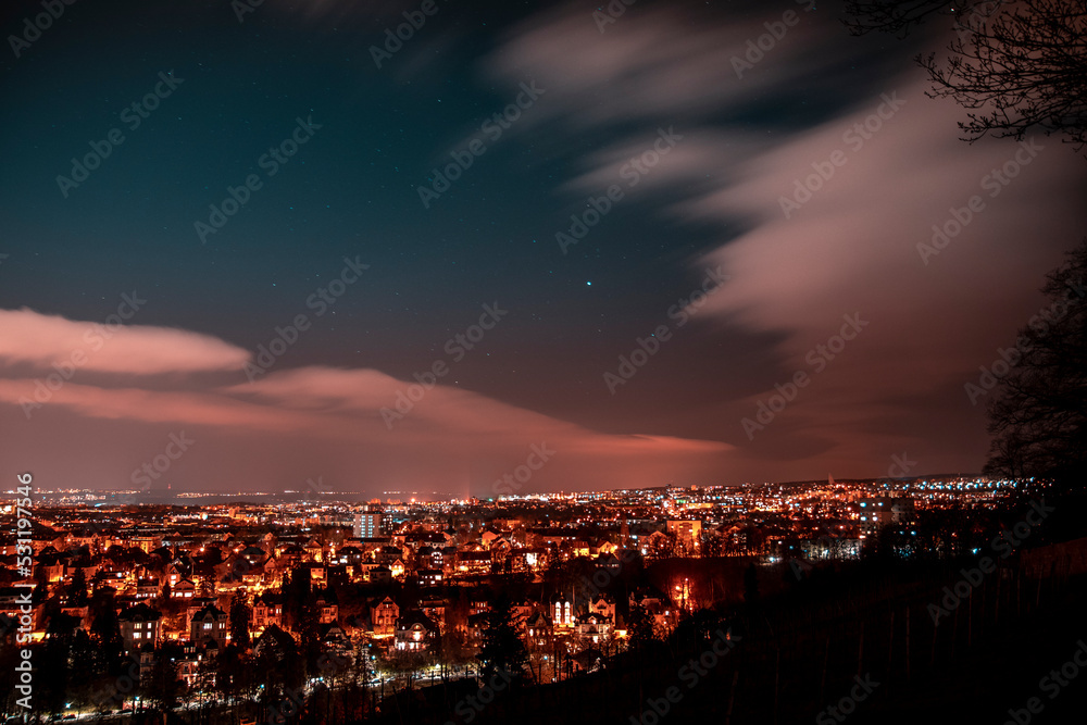 city of night Wiesbaden Germany