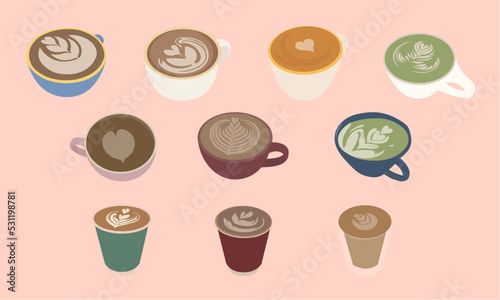 Latte Art Collection