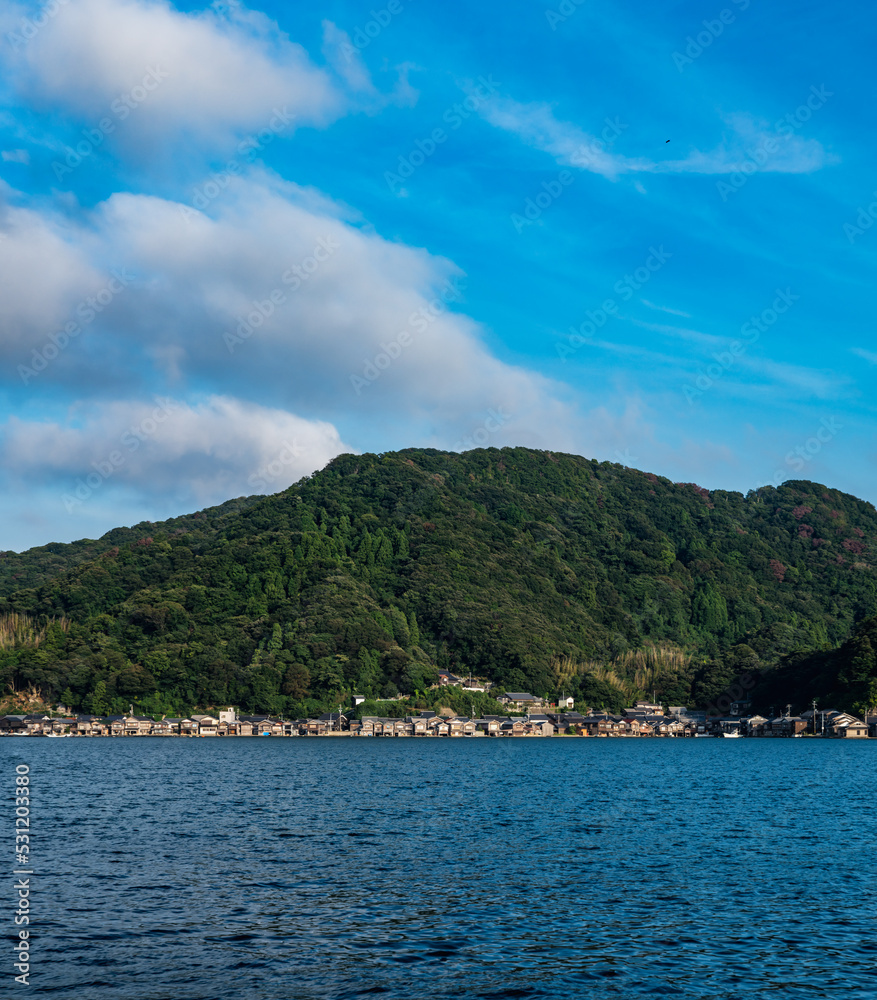 入り江の風景　