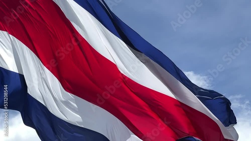 Bandera de Costa Rica
Costarican Flag photo