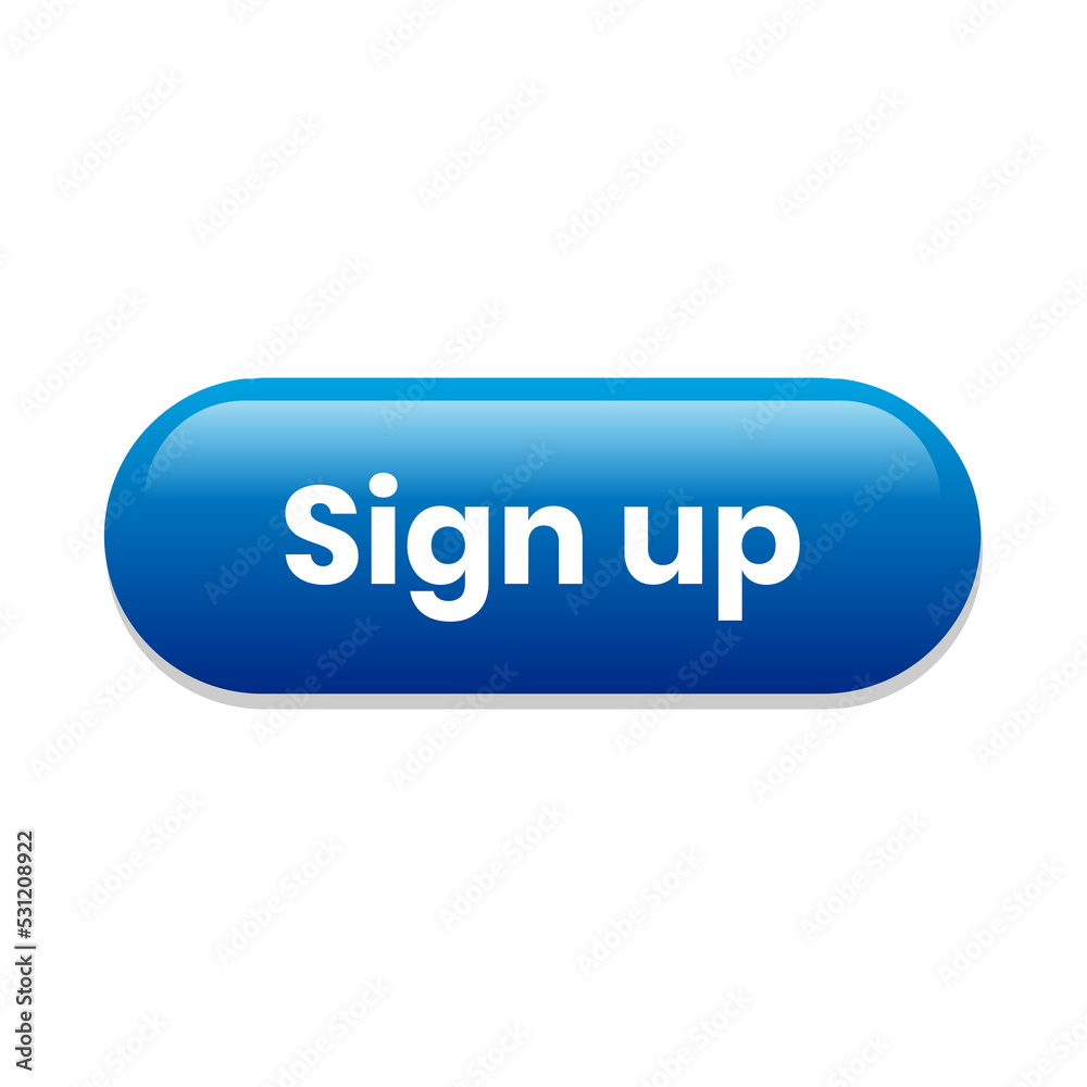 Sign up web button transparant PNG image. Sign up web button transparant PNG image.
