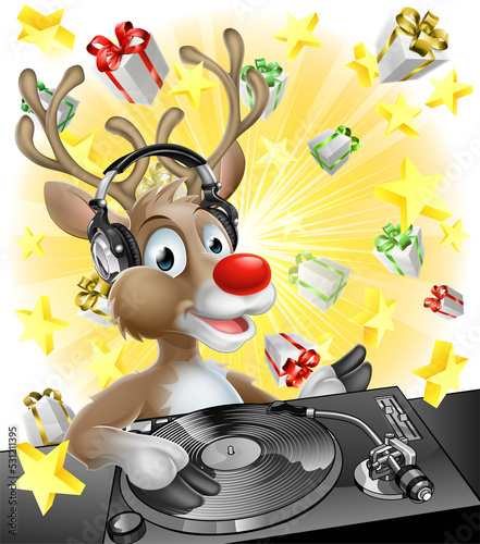 Christmas Reindeer DJ
