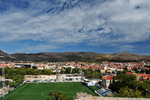 Football Field in Trogir photo