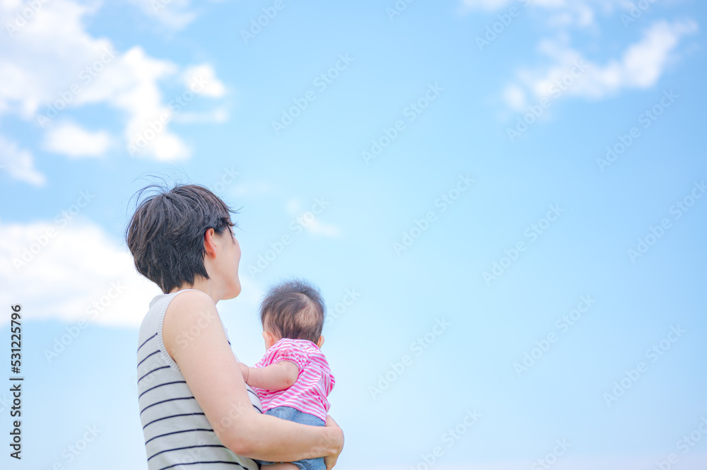 親子の爽やかな休日