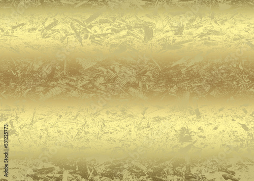 Obraz na płótnie Golden Abstract decorative paper texture background for artwork - Illustration w salonie