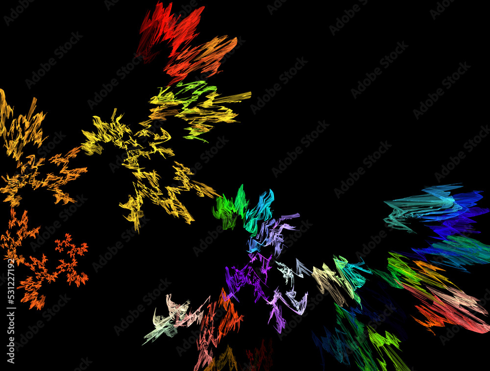 Imaginatory fractal abstract background Image Imaginatory fractal abstract background Image