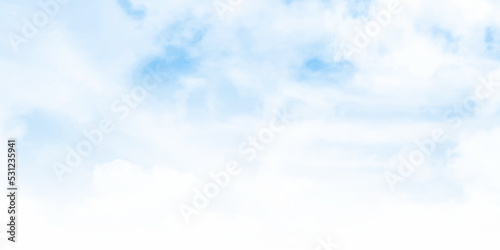 Natural sky beautiful blue and white texture background.  blue sky with cloud beautiful nature abstract