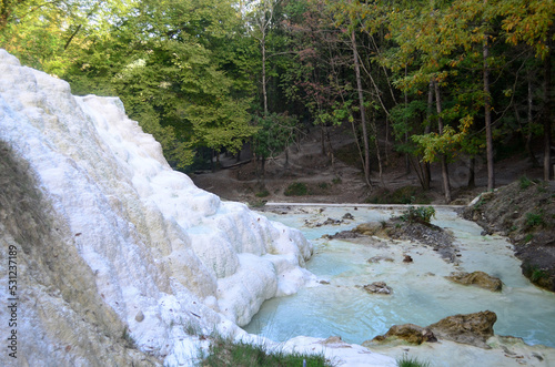 Natural Geothermal Hot Spring of Bagni di san Felipa photo