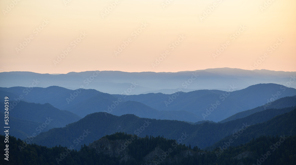 Wonderful Mountain Silhouettes
