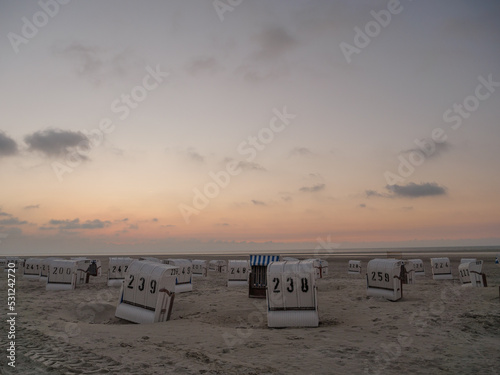 Die Insel Spiekeroog in der Nordsee photo