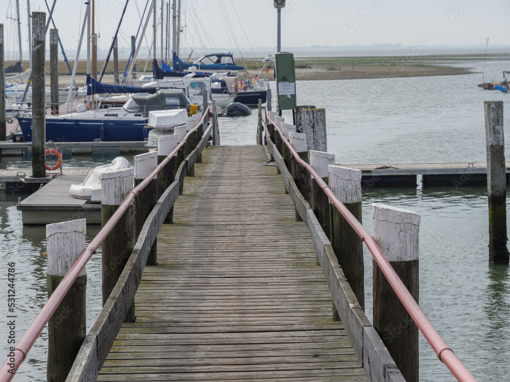 Die Insel Spiekeroog in der Nordsee