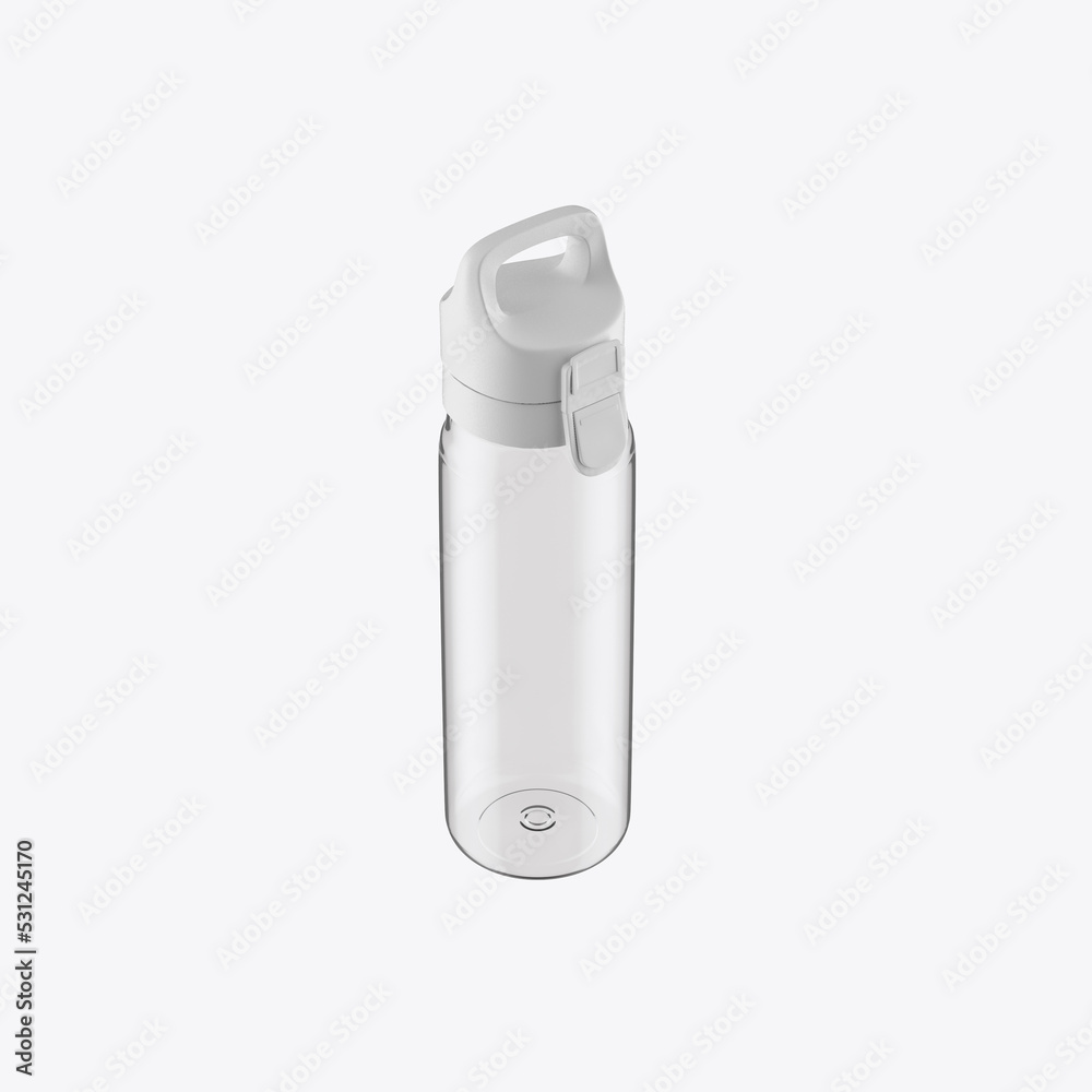 Sport Bottle Mockup. 3D render Sport Bottle Mockup. 3D render