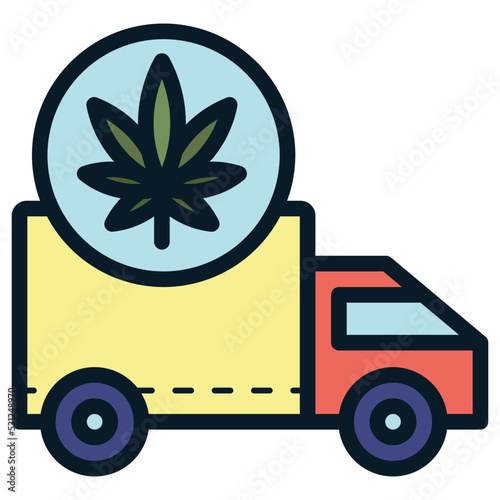delivering cannabis