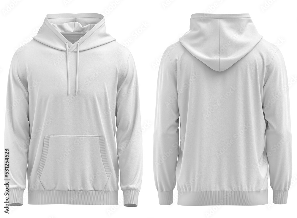 hoodie, 3D render Blank male hoodie sweatshirt long sleeve, men's hoody ...