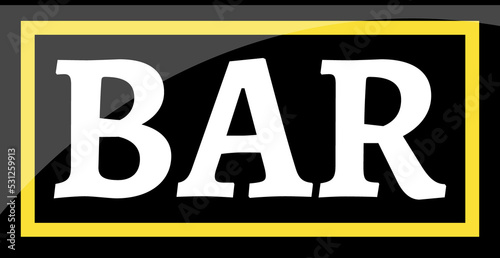 Casino slot machine bar icon