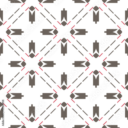 Geometric pattern. Seamless vector background. Ethnic graphic design.