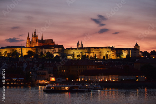 View of Prague, capital of Czech republic. © astrosystem