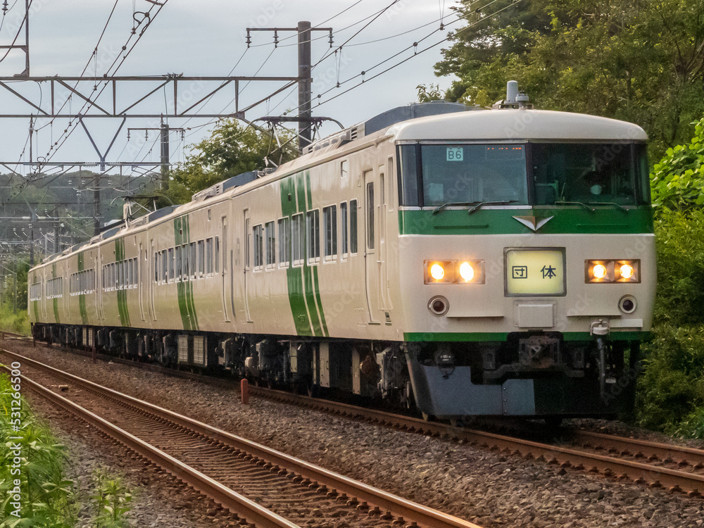 昔の特急型車両