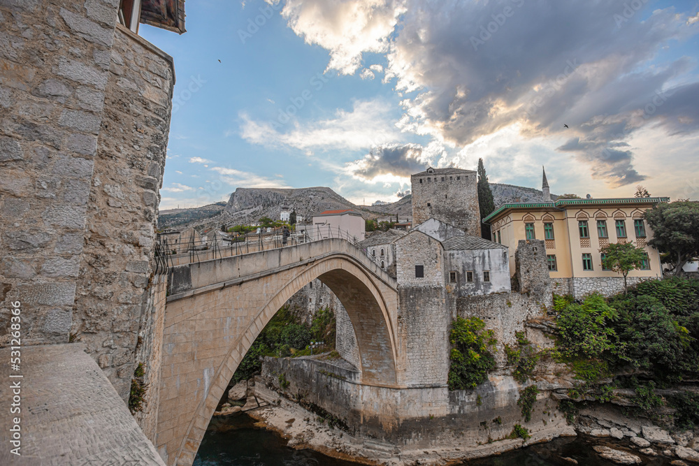 old. bridge in Mostar 