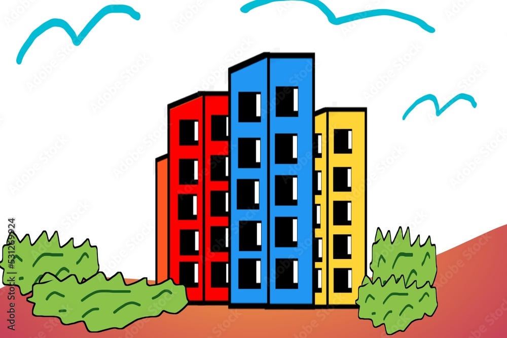 Obraz premium city