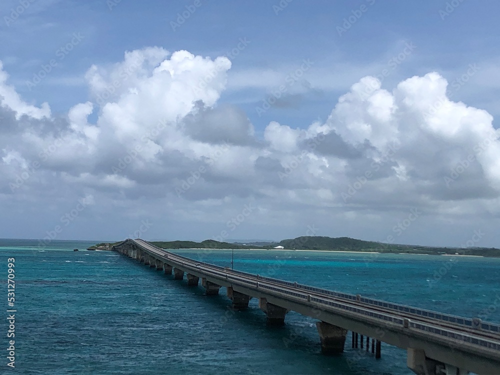 pier in the sea